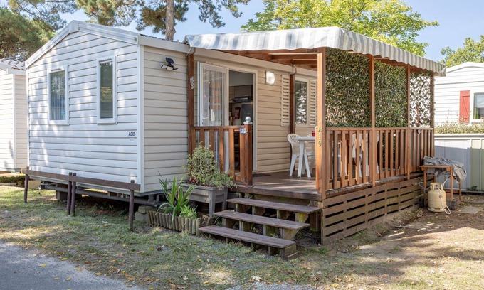 Saint-Jean-de-Monts Alquiler De RV | 0 Mobil-home 2 Chambres con Terraza Privada