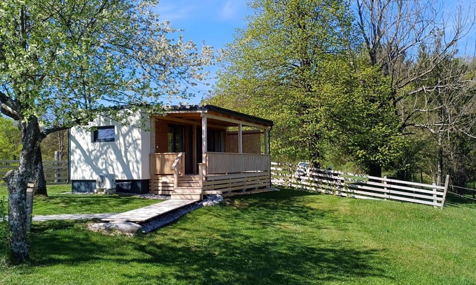 Dane Casa | Mobile Home with Terrace&Nature view in Lužarji