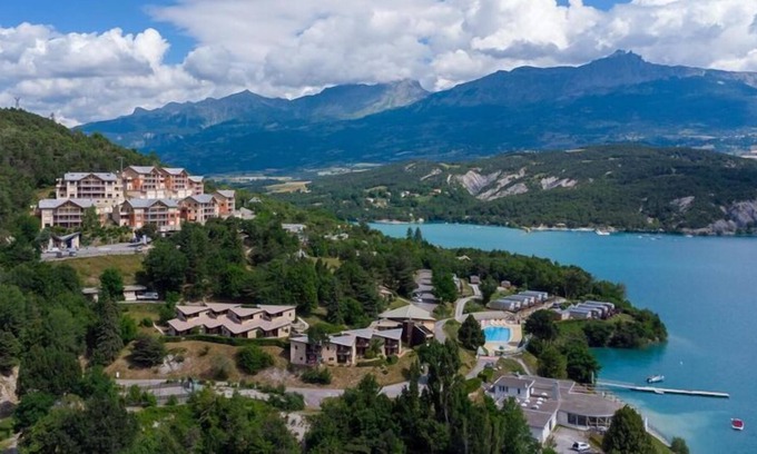 Chorges Casa | Casas móviles para 6 personas con vista al lago en Residence L'Ecrin du Lac