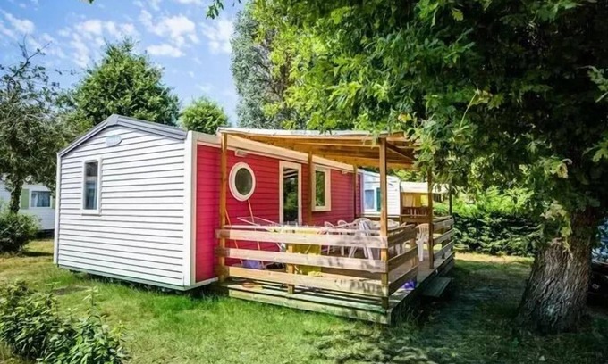 Sainte-Eulalie-en-Born Casa | Mobilheim 4 Zimmer 6 Personen - TV