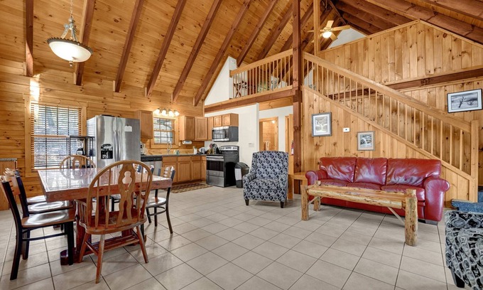 Rockbridge Cabina | Cabina Mockingbird en Hummingbird Hills (área de Hocking Hills)