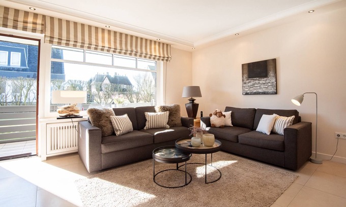 Wenningstedt-Braderup Apartamento | Modern 2-room apartment in an excellent beach location with approx.