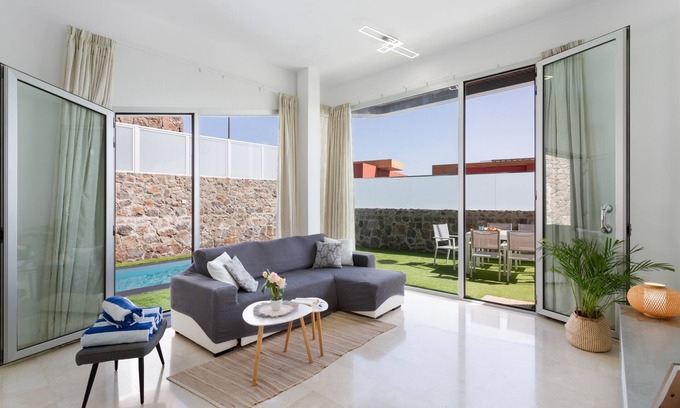 Salobre Villa | Villa moderna "Cacemar" con piscina privada y Wi-Fi