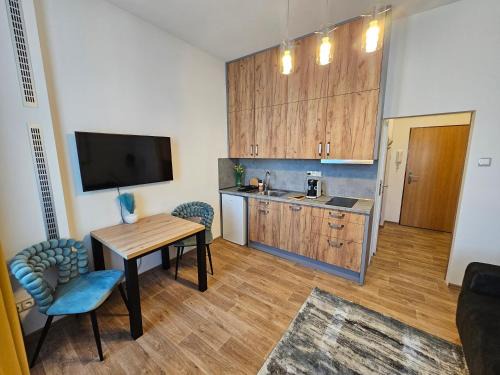 Pardubice Apartamento | Moderní studio v centru Pardubic - Netflix, Wi-Fi zdarma