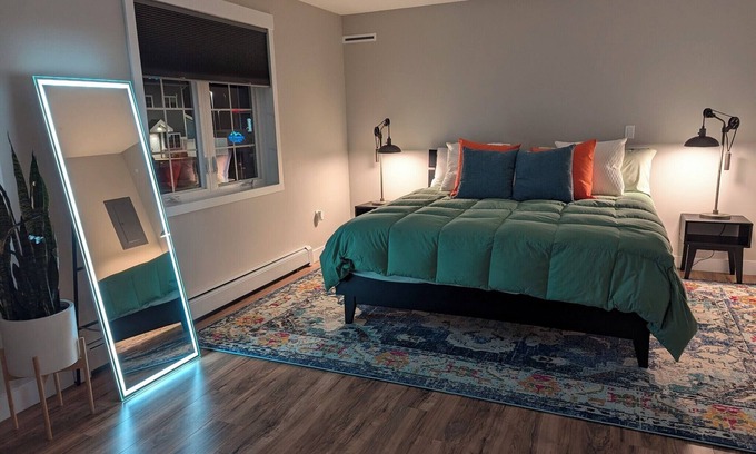 Brunswick Apartamento | Modern 1-bedroom apartment in beautiful Brunswick, Maine