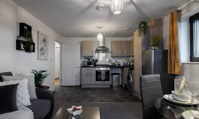 George Green Apartamento | Modern 1Bed Apartment Free Parking
