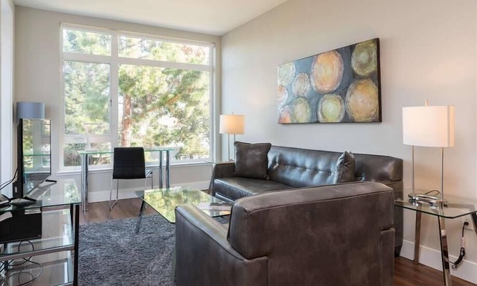 Shoreline West Apartamento | Modern 1BR | Full Kitchen | Downtown Mountain View
