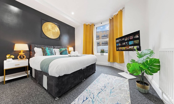 Southwark Apartamento | Modern 2-Bed Flat in London, Zone 2, with Parking