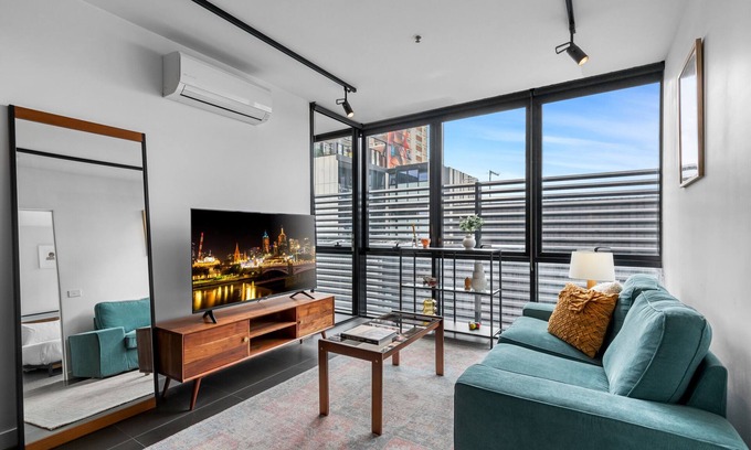 Collingwood Apartamento | Modern 2-Bed Inner City Pad With Swimming Pool