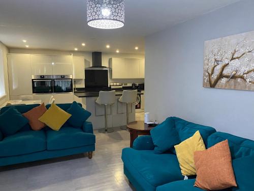 Dagenham Apartamento | Modern 2 bedroom flat with Sky TV & free parking