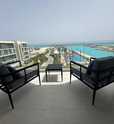Sidi Abd El-Rahman Apartamento | Modern 2 BR Apart-Hotel in Address Beach Marassi