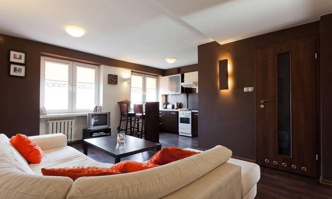 Stare Podgorze Apartamento | Moderno apartamento irlandés 2bdr en Kazimierz, aire acondicionado