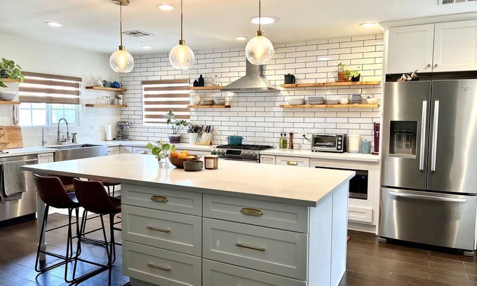 East Whittier Casa | Modern 3 BR Home with Entertaining Kitchen & Patio