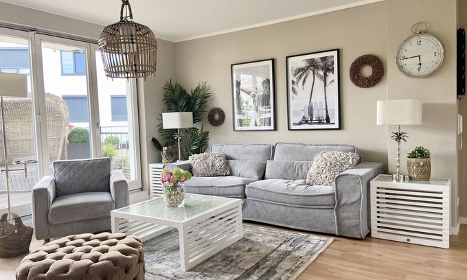 Grossheppach Apartamento | Modern 3-room flat with fantastic roof terrace near Stuttgart