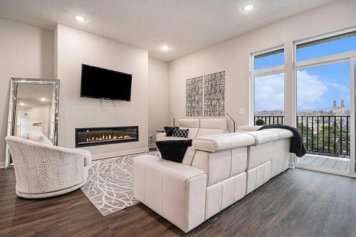 Omaha Apartamento | Modern 3-Story Townhome