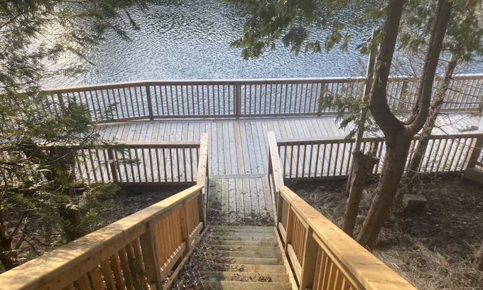 South Bruce Peninsula Cabaña | Modern 4-bd Cottage on River w/ Outdoor Living!