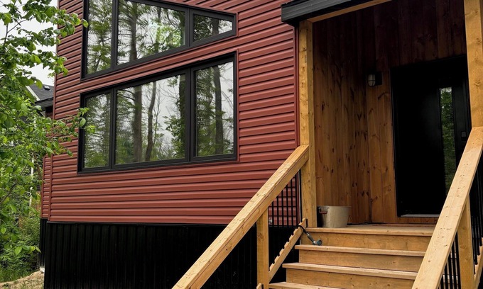 Victoria Beach Cabina | Modern Albert Beach Cabin - with Sauna