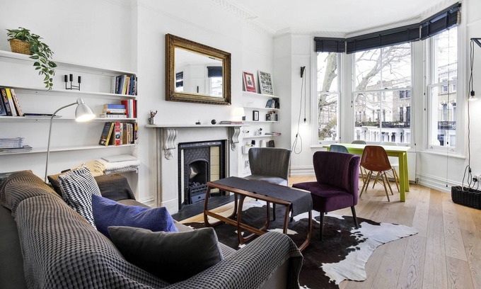 West Kensington Apartamento | Modern and bright two bedrooms flat with terrace located in a Victorian building