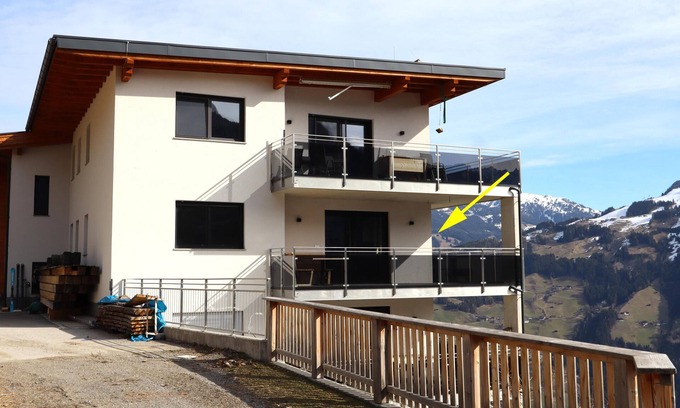 Hippach-Schwendberg Apartamento | Modern apartment near the Möslbahn cable car