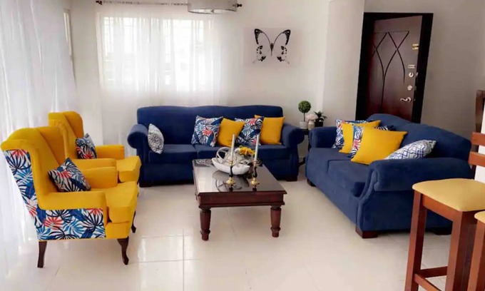 Barrio Las Yaguitas Condominio | Modern Apartment A/C * WIFI in Touristic Location