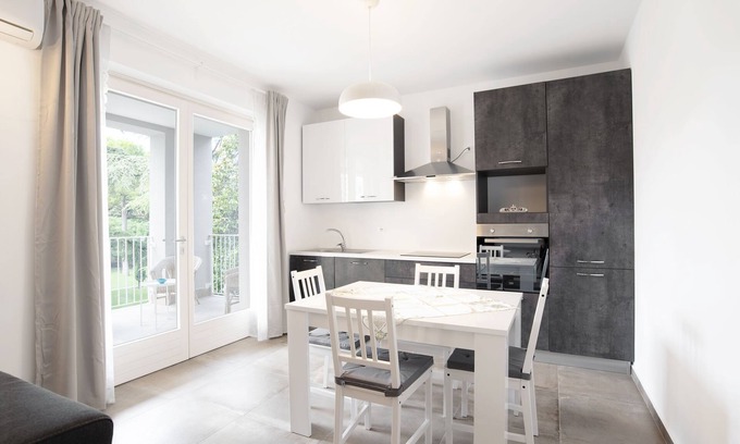 Bardolino Apartamento | Moderno apartamento cerca del lago de Garda con Wi-Fi y terraza