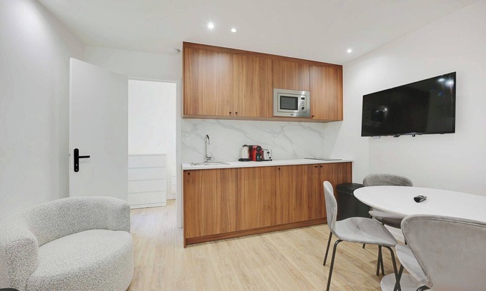 Aubervilliers Apartamento | Apartamento moderno con terraza.