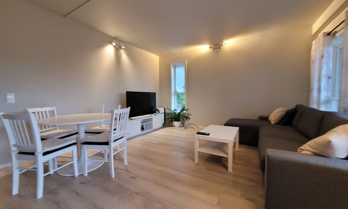 Os Apartamento | Modern apartment near Bergen, in Søfteland & nature