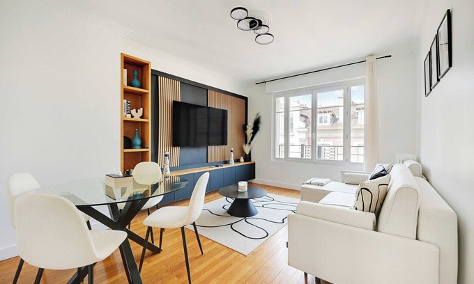 Saint-Mande Apartamento | Apartamento moderno - 1BR/4P - Saint-Mandé
