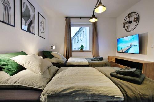 Stadtkern Apartamento | Modern Apartment with City-View and car park
