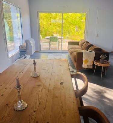Seignosse Apartamento | modern appartement with private garden & shared pool