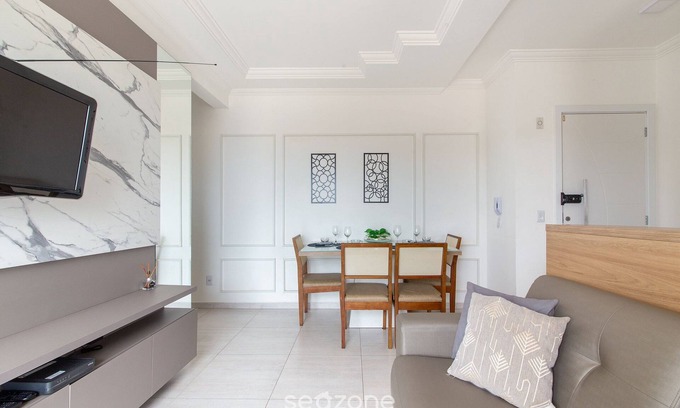 Santinho Apartamento | Modern apt w/ Barbecue 600m From the Beach Com305