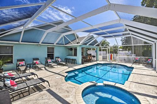 Beachwalk Isles Casa | Modern Beach Retreat with Pool, Hot Tub, and Patio!