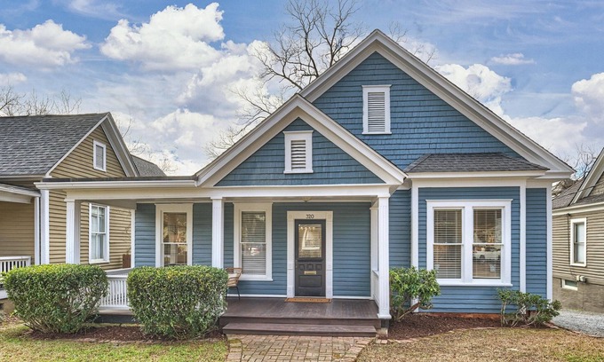 Dilworth Casa | Modern Blue Gem in Dilworth