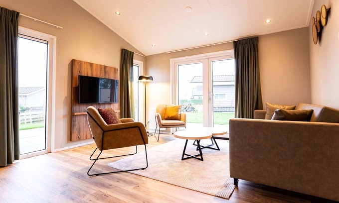 Beekbergen-Zuid Chalet De Esquí | Modern chalet in Park De Veluwe