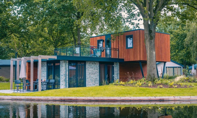 Kaatsheuvel Chalet De Esquí | Chalet moderno con 2 baños.