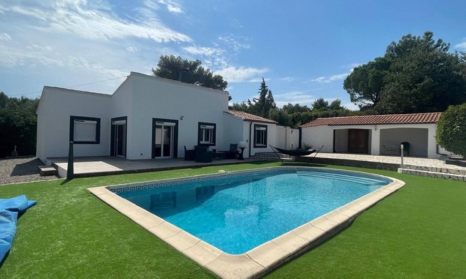 Pouzols-Minervois Casa | Villa en Soleil d'Oc cerca de Viñedos Minervois