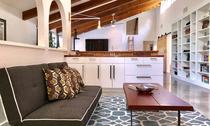 Scenic Oaks Casa | Moderna y acogedora finca de lujo