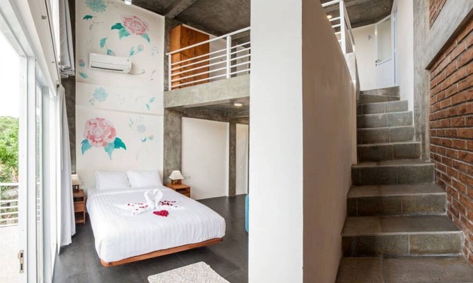 Pererenan Hotel | Habitación moderna y de lujo con vista a la piscina # 1