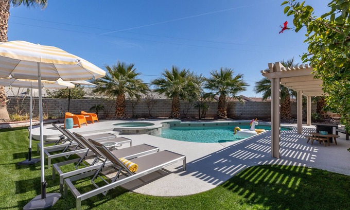 Bermuda Dunes Casa | Modern Desert Oasis with Saltwater Pool/Spa