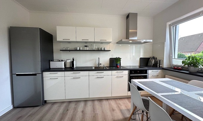Leck Casa | Modern Eingerichtetes Haus im Herzen des Luftkurortes Leck