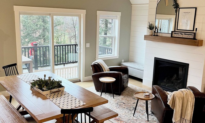 Bristol Casa | Modern family-friendly home with private beach access on Newfound Lake