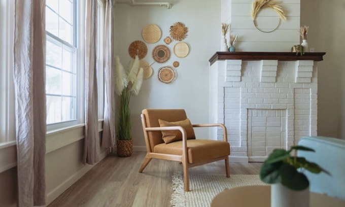 Johnson City Apartamento | Modern Farmhouse Apartment in Johnson City