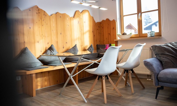 Sonnenbichl Apartamento | Modern holiday apartment "Sonnenhang" with panoramic view in the holiday resort