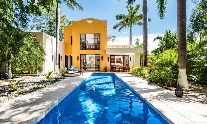 Tamarindo Casa | Casa moderna, 3HAB, piscina privada, terraza y balcón (para 9) * 15% de descuento de septiembre a octubre