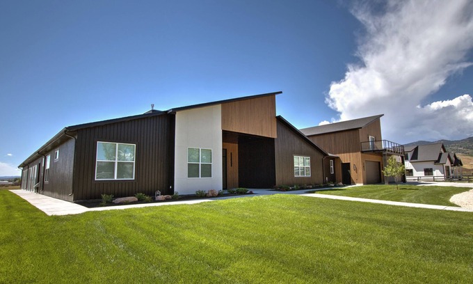 Garden City Casa | Modern Home w/ Indoor Pool/Slide, Indoor Sports Court, 1.5 Acres, Sleeps 40