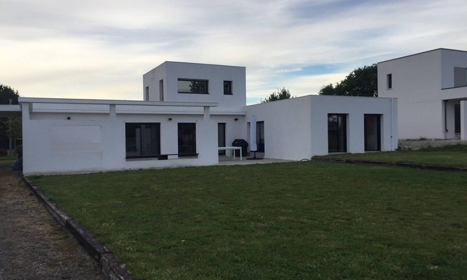 Saint-Andre-des-Eaux Casa | Casa moderna en el campo de golf internacional La Baule