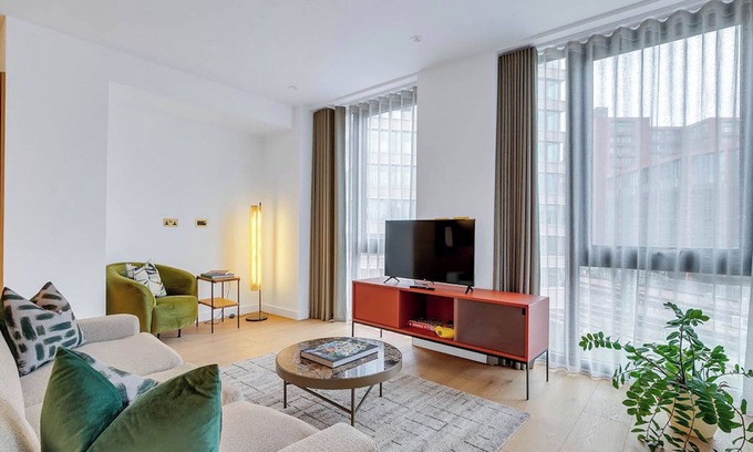 St. Pancras and Somers Town Apartamento | Modern Kings Cross Apartments