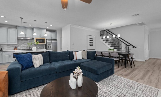 Greater Fondren Southwest Casa | Modern Large home in Gated Community