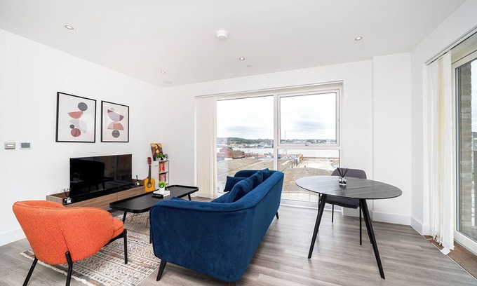 Royal Docks Apartamento | Modern London Stay - Close to O2 and Canary Wharf