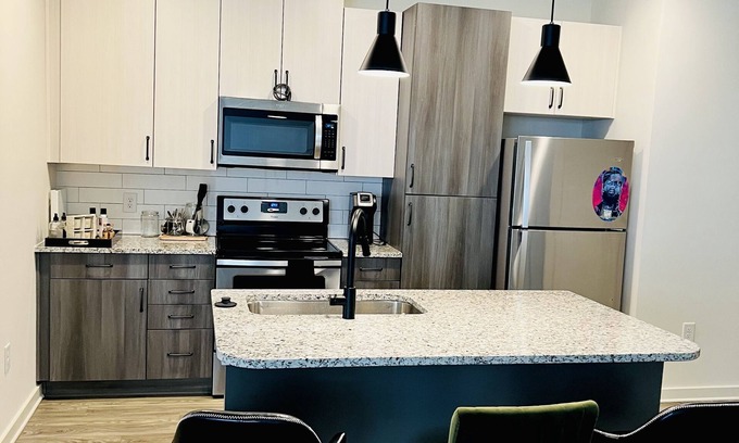 Mableton Apartamento | Modern Luxury 1 b/b mini get away